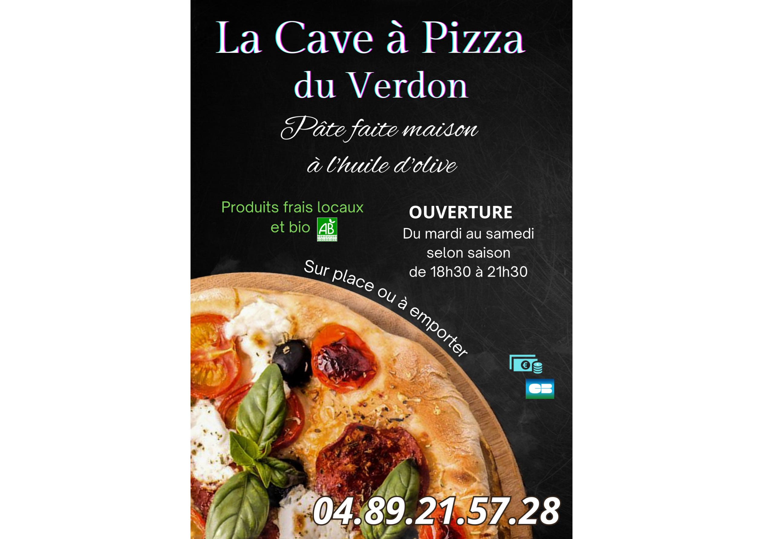 La cave a pizza du Verdon